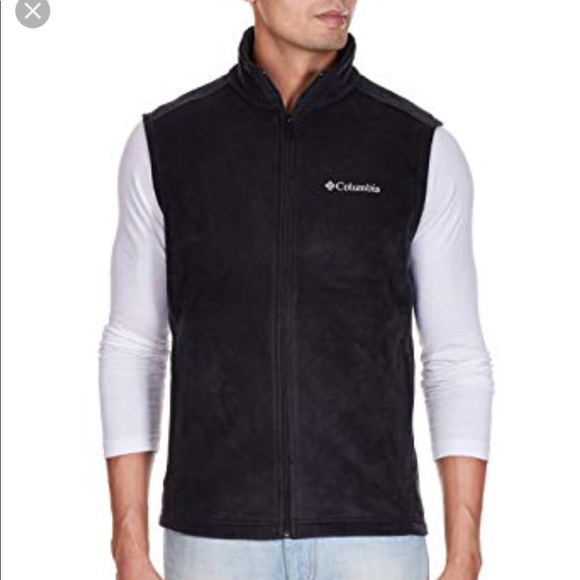 zip up fleece vest